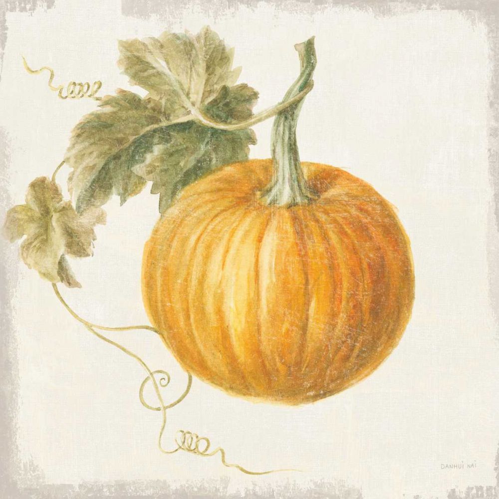 Floursack Autumn VI v2 art print by Danhui Nai for $57.95 CAD
