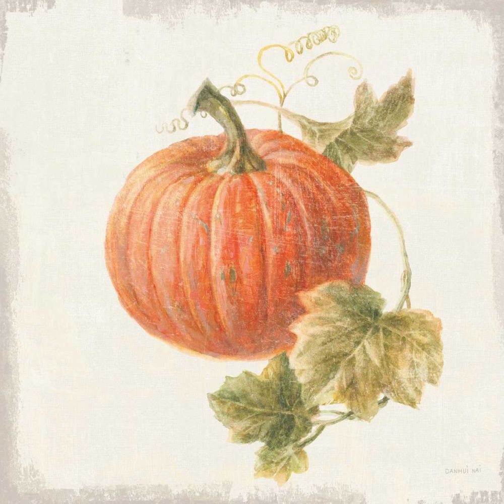 Floursack Autumn VIII v2 art print by Danhui Nai for $57.95 CAD