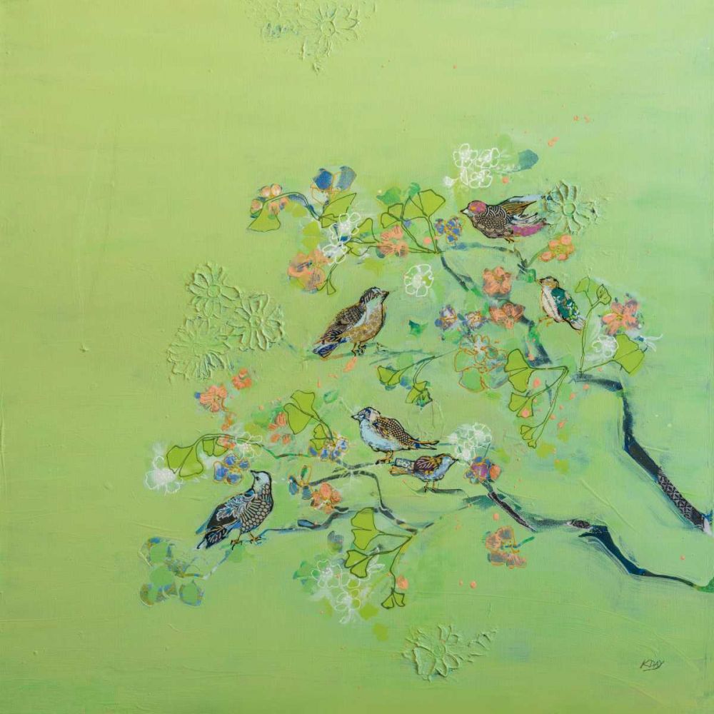 Bird Song art print by Kellie Day for $57.95 CAD