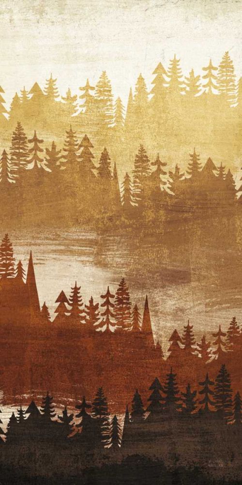 Mountainscape Spice Panel II art print by Michael Mullan for $57.95 CAD