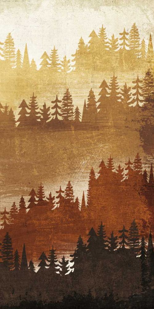 Mountainscape Spice Panel III art print by Michael Mullan for $57.95 CAD