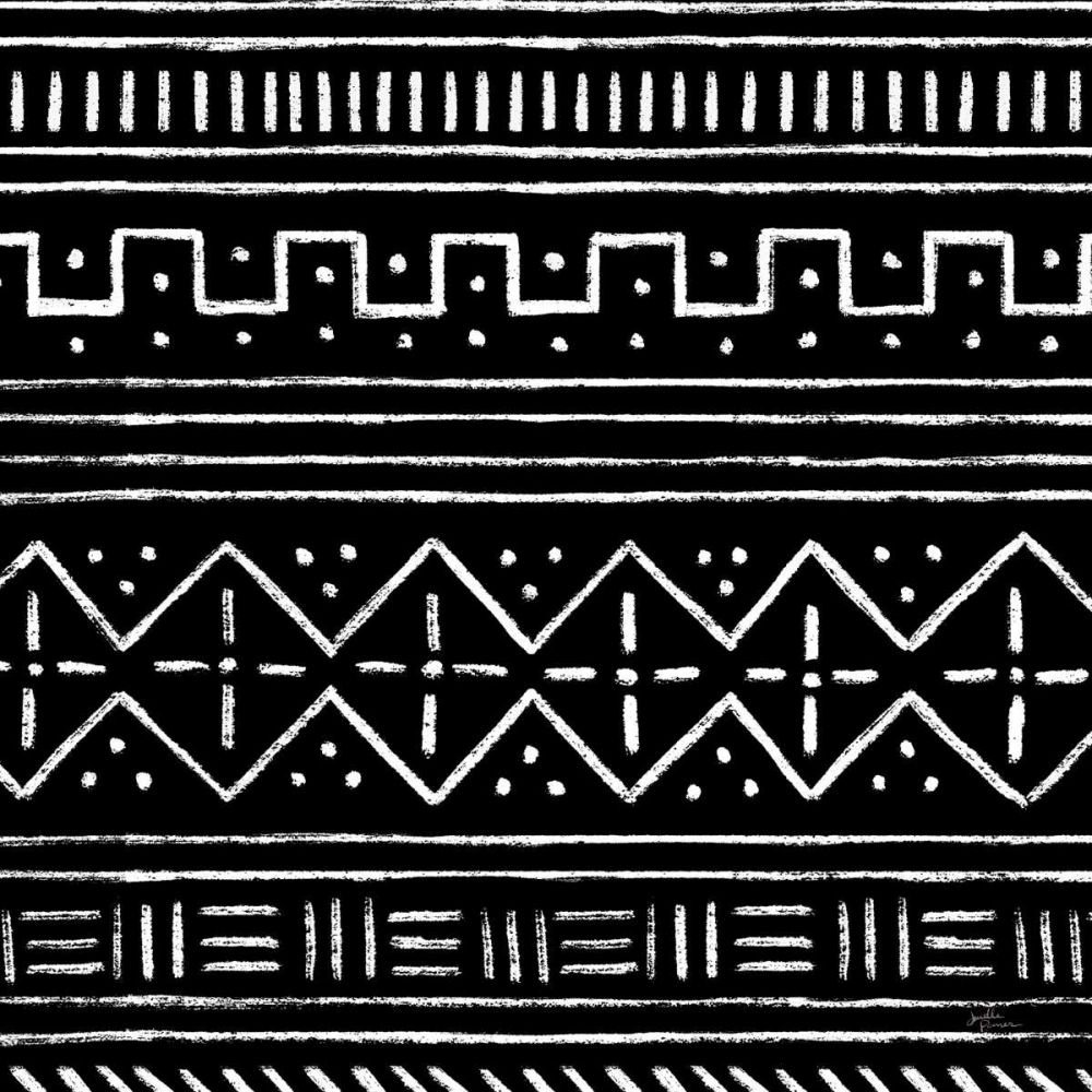 Jungle Love Pattern V Sq II BW art print by Janelle Penner for $57.95 CAD