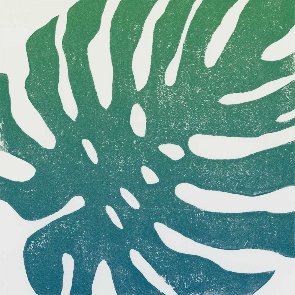 Tropical Treasures I Blue Green art print by Moira Hershey for $57.95 CAD