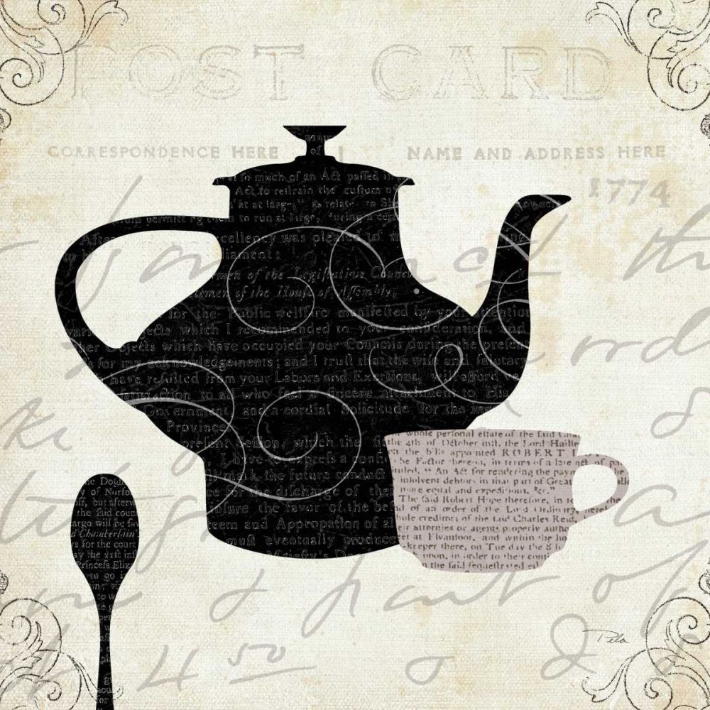 Cream and Sugar I art print by Pela for $57.95 CAD