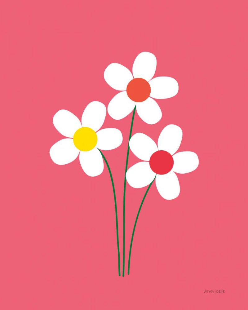 Daisies I art print by Ann Kelle for $57.95 CAD