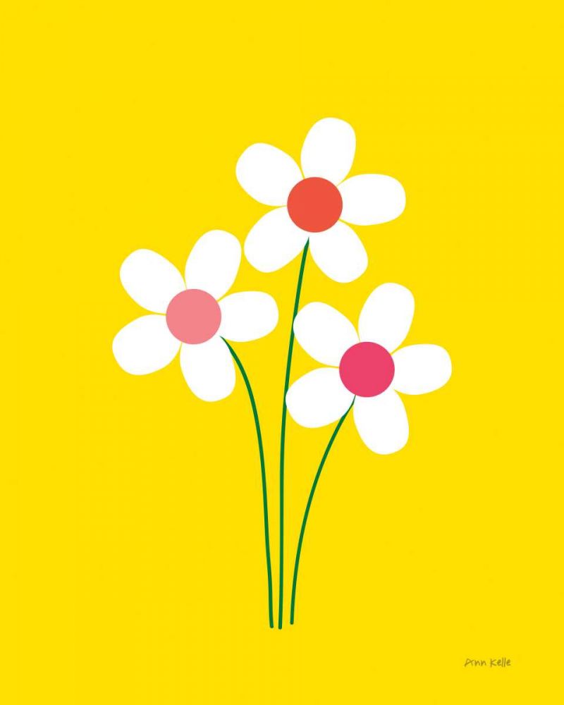 Daisies II art print by Ann Kelle for $57.95 CAD