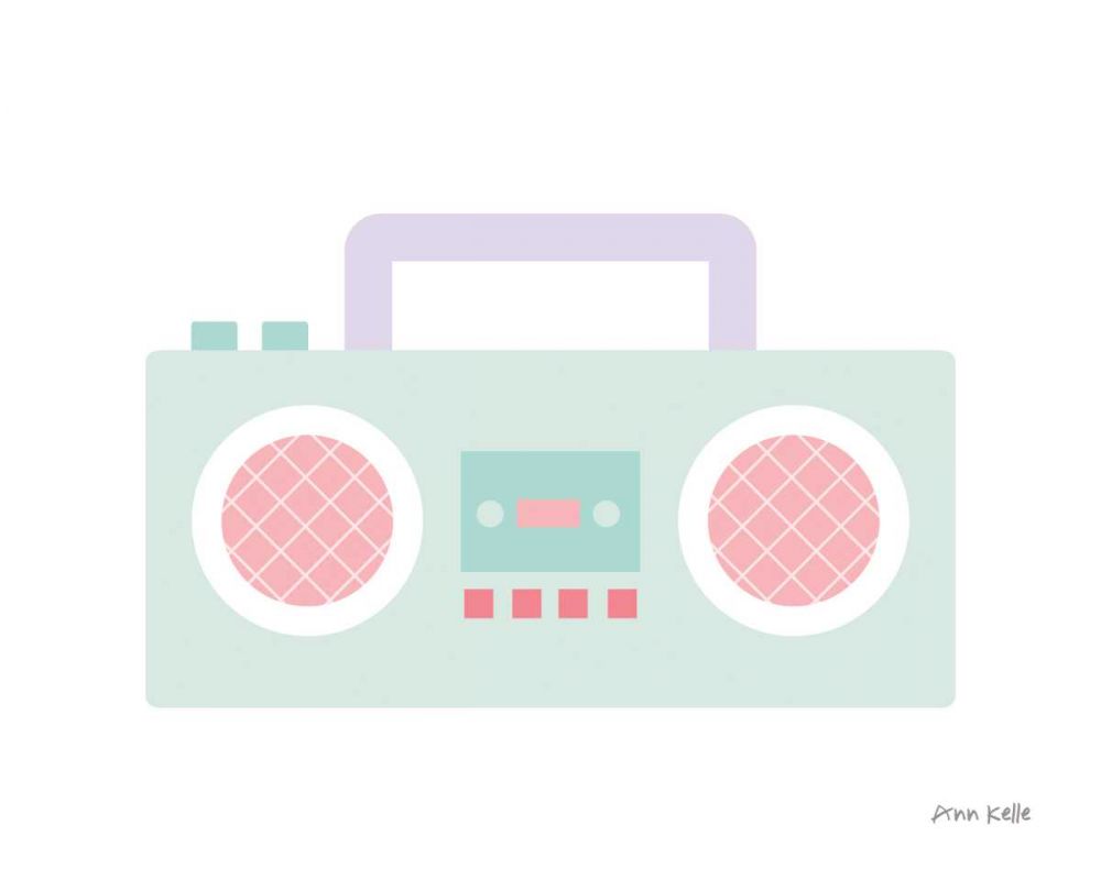 Boombox art print by Ann Kelle for $57.95 CAD