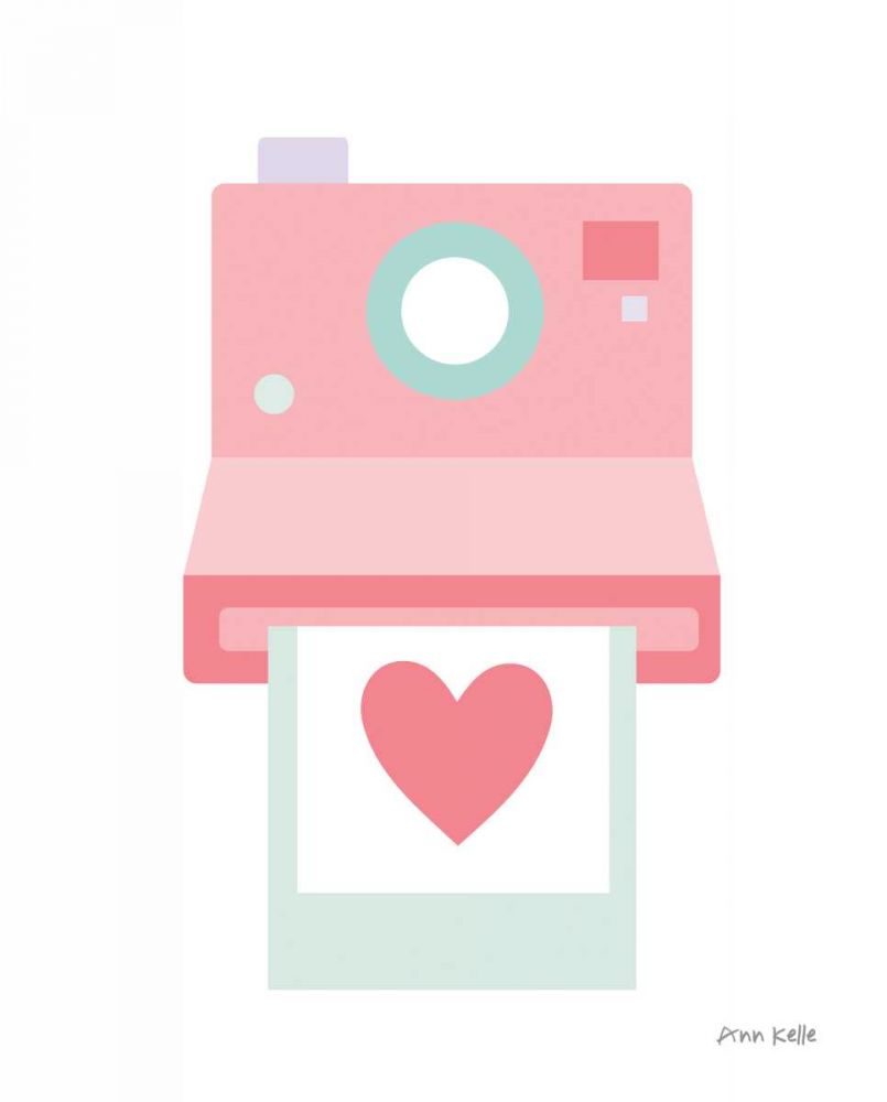 Polaroid Camera art print by Ann Kelle for $57.95 CAD