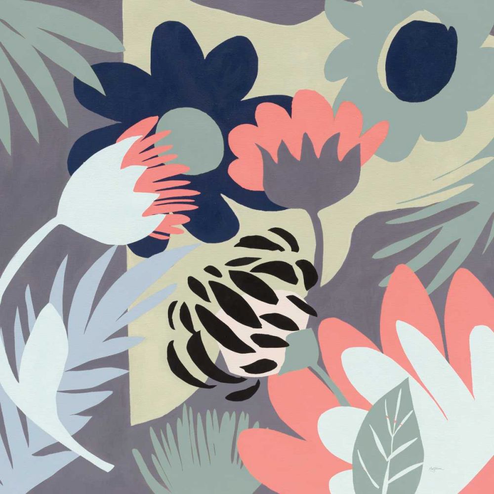 Groovy Garden Mint art print by Mary Urban for $57.95 CAD