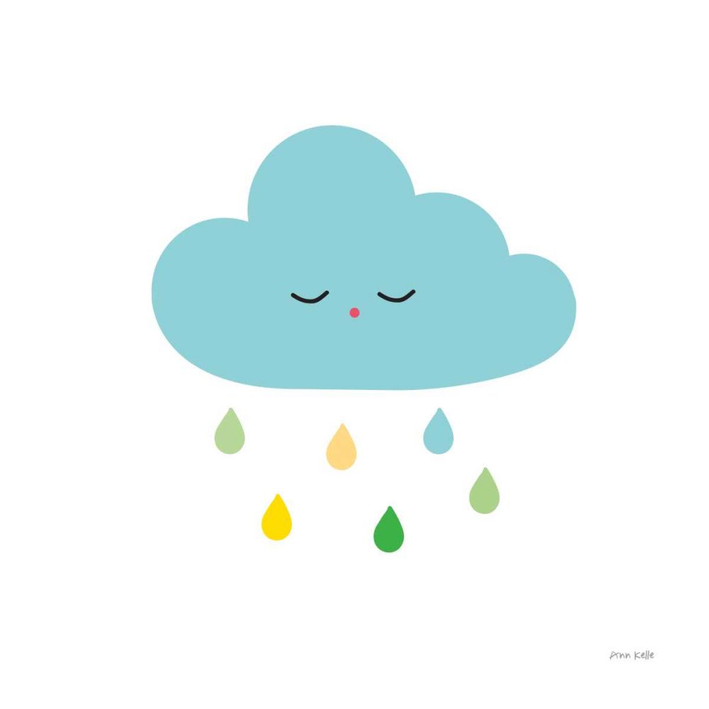 Sleepy Cloud I art print by Ann Kelle for $57.95 CAD