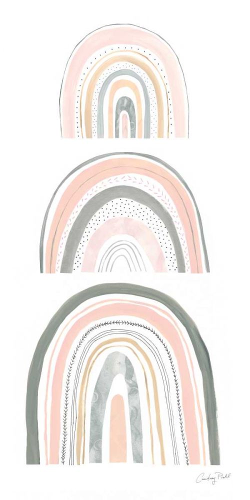 Boho Rainbow VI art print by Courtney Prahl for $57.95 CAD