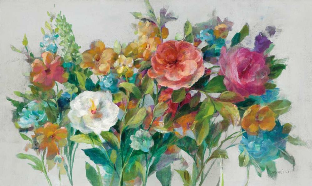 Country Florals Neutral art print by Danhui Nai for $57.95 CAD