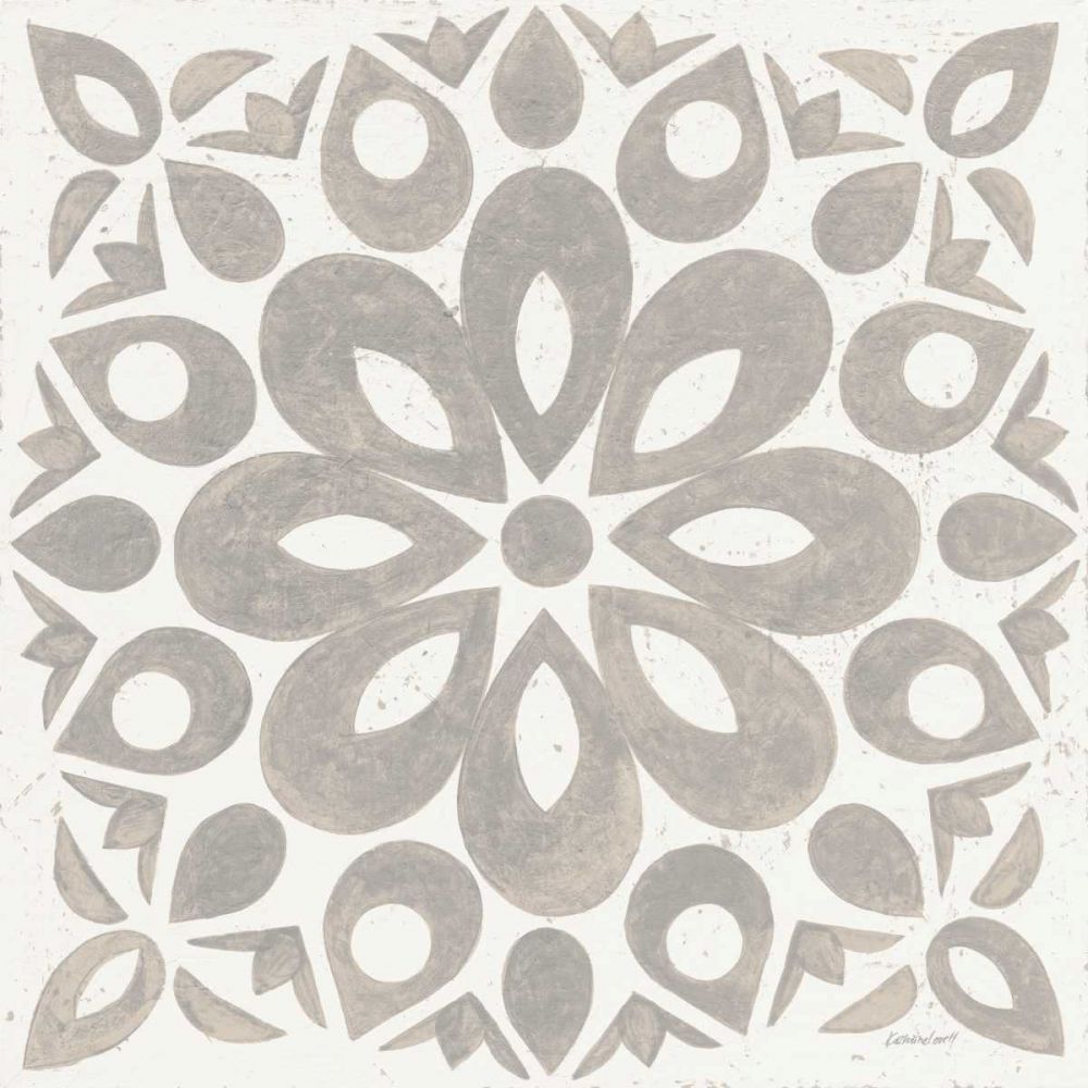 Winter Caravan Tile III art print by Kathrine Lovell for $57.95 CAD