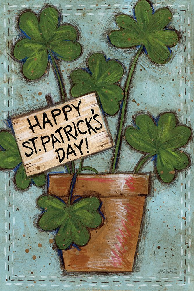 Clover Pot art print by Anne Tavoletti for $57.95 CAD