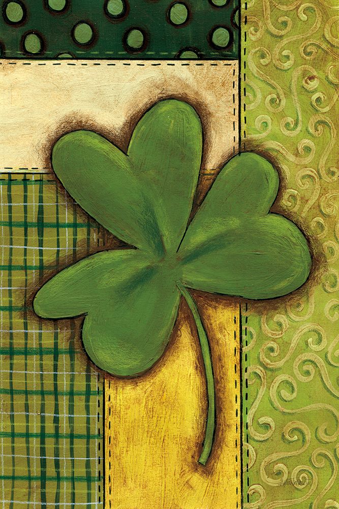 Patchwork Clover art print by Anne Tavoletti for $57.95 CAD