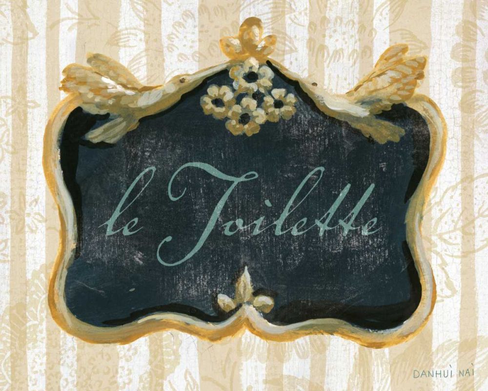 le Toilette art print by Danhui Nai for $57.95 CAD