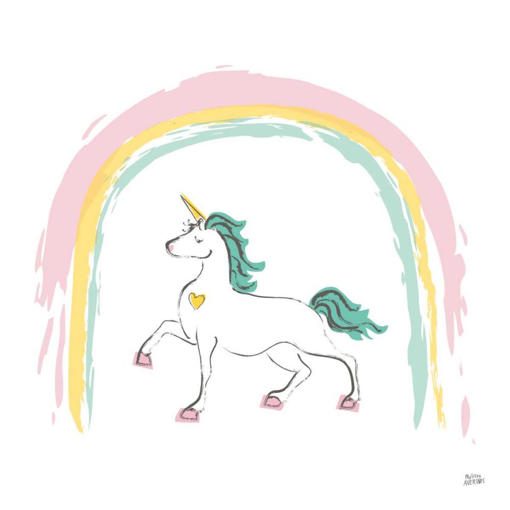 Rainbow Dream I art print by Melissa Averinos for $57.95 CAD