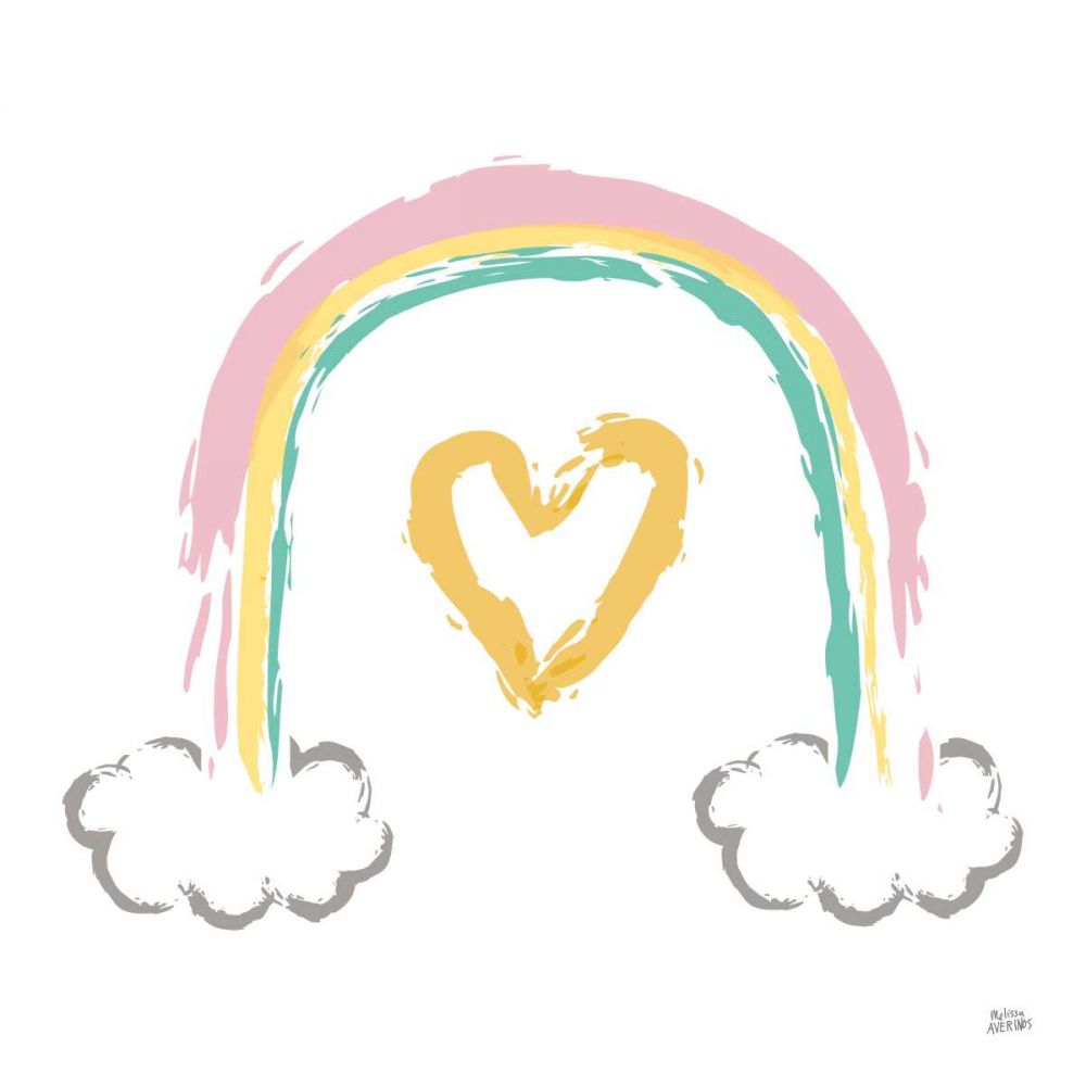 Rainbow Dream II art print by Melissa Averinos for $57.95 CAD