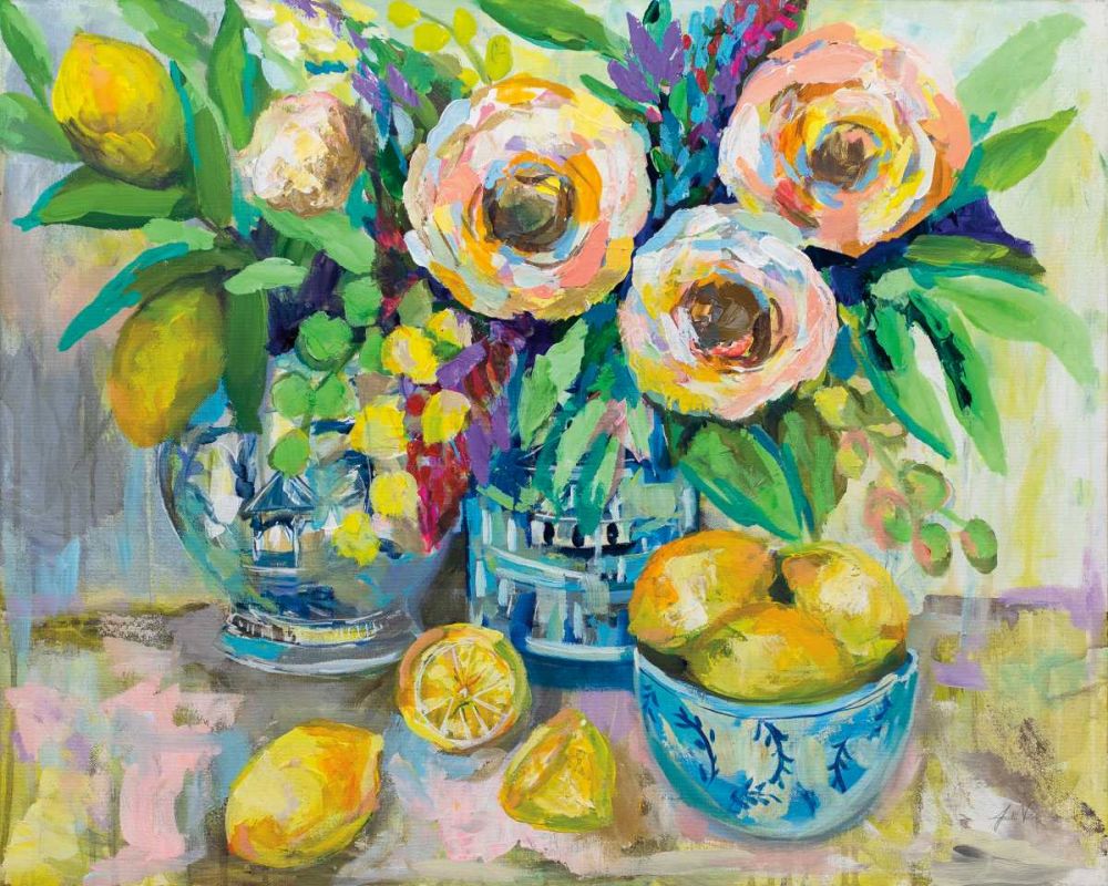 Afternoon Lemonade art print by Jeanette Vertentes for $57.95 CAD