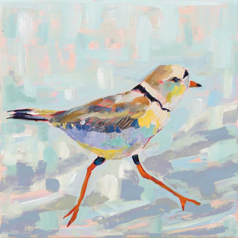 Coastal Plover I Neutral art print by Jeanette Vertentes for $57.95 CAD