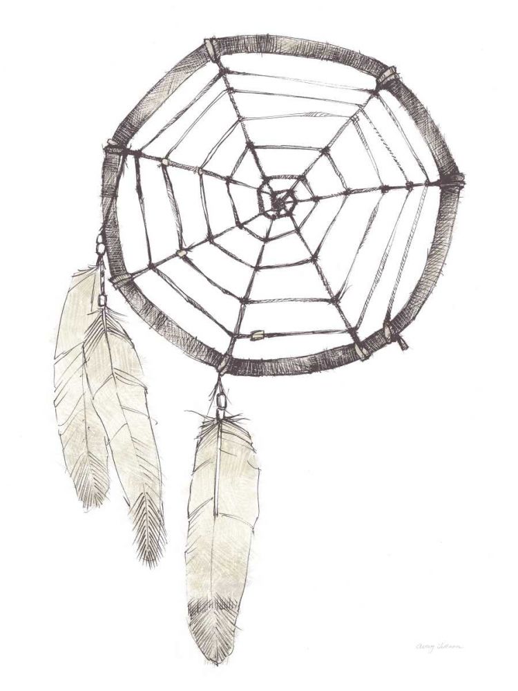 Dream Catcher Follow Your Dreams Neutral art print by Avery Tillmon for $57.95 CAD