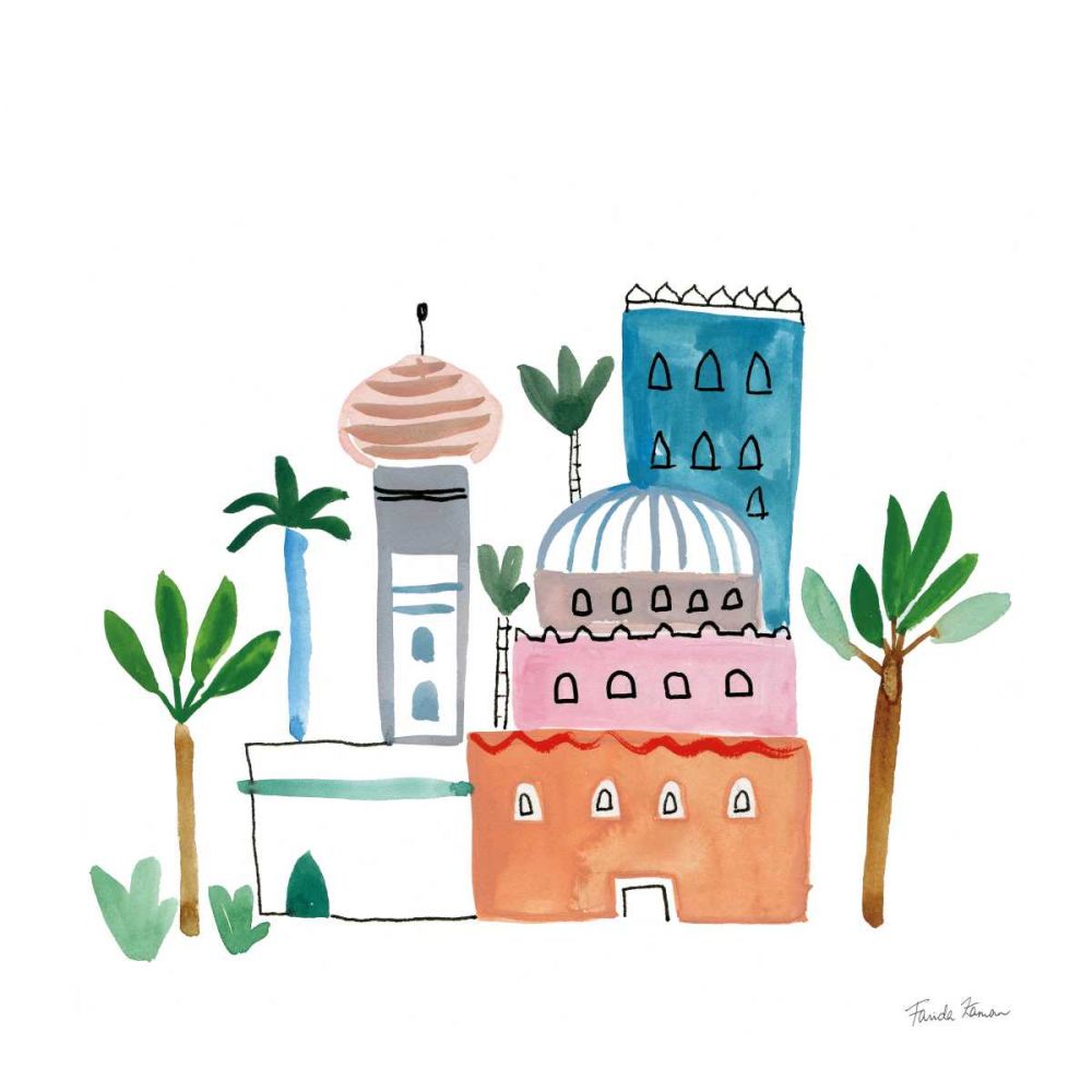 Home Sweet Home I art print by Farida Zaman for $57.95 CAD