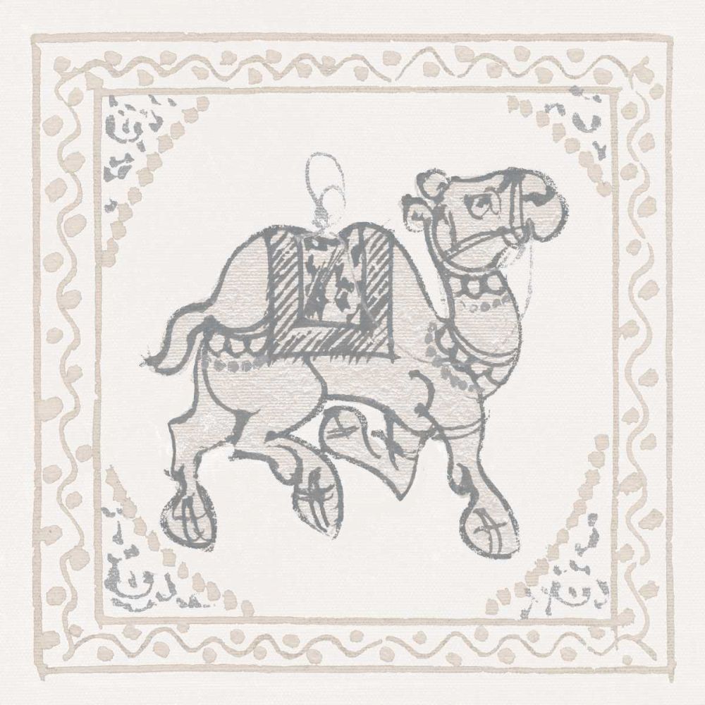 Winter Caravan Camel art print by Wild Apple Portfolio for $57.95 CAD