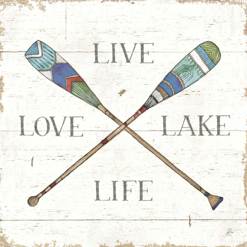 Lake Sketches VI Color art print by Daphne Brissonnet for $57.95 CAD
