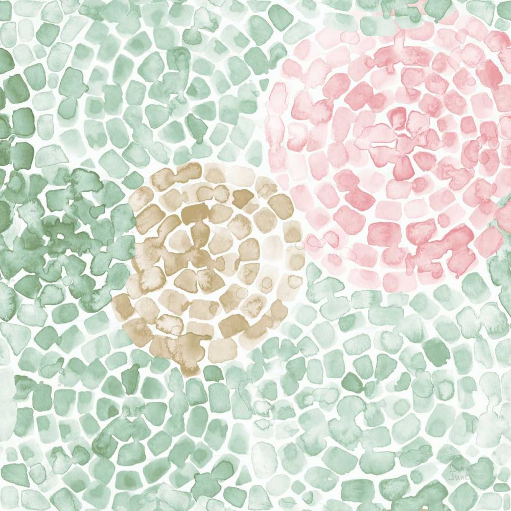 Boho Ride Pattern IV Blush art print by Dina June for $57.95 CAD
