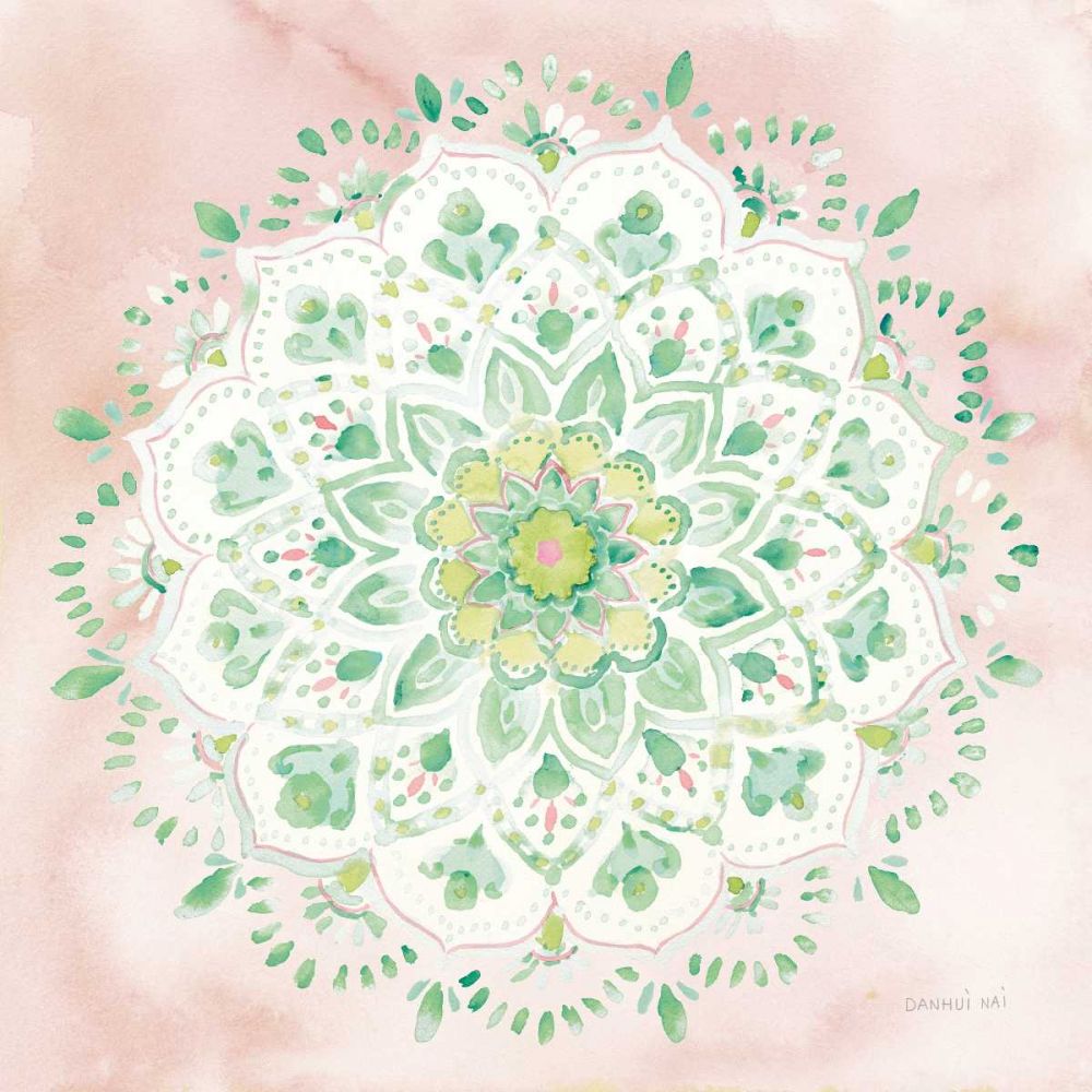 Jaipur V Blush art print by Danhui Nai for $57.95 CAD