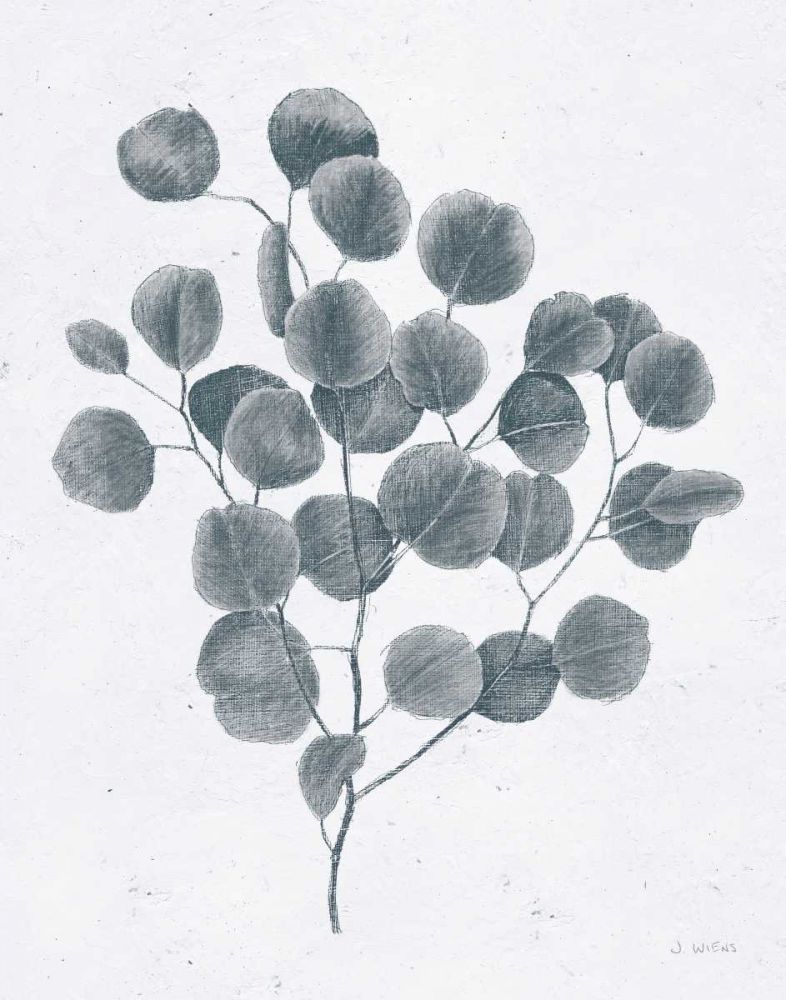 Soft Summer Sketches II Blue art print by James Wiens for $57.95 CAD
