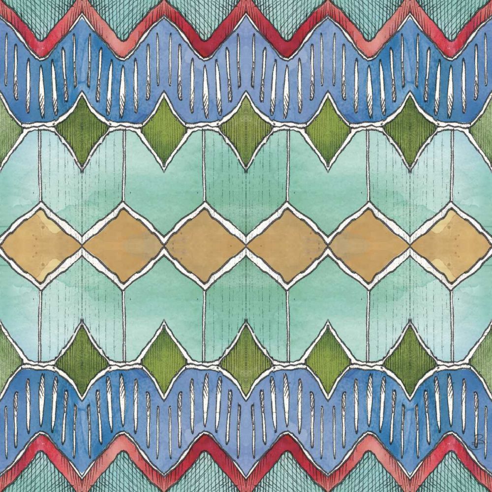 Lake Sketches Pattern VC art print by Daphne Brissonnet for $57.95 CAD