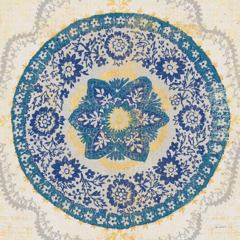 Raja Medallion art print by Sue Schlabach for $57.95 CAD