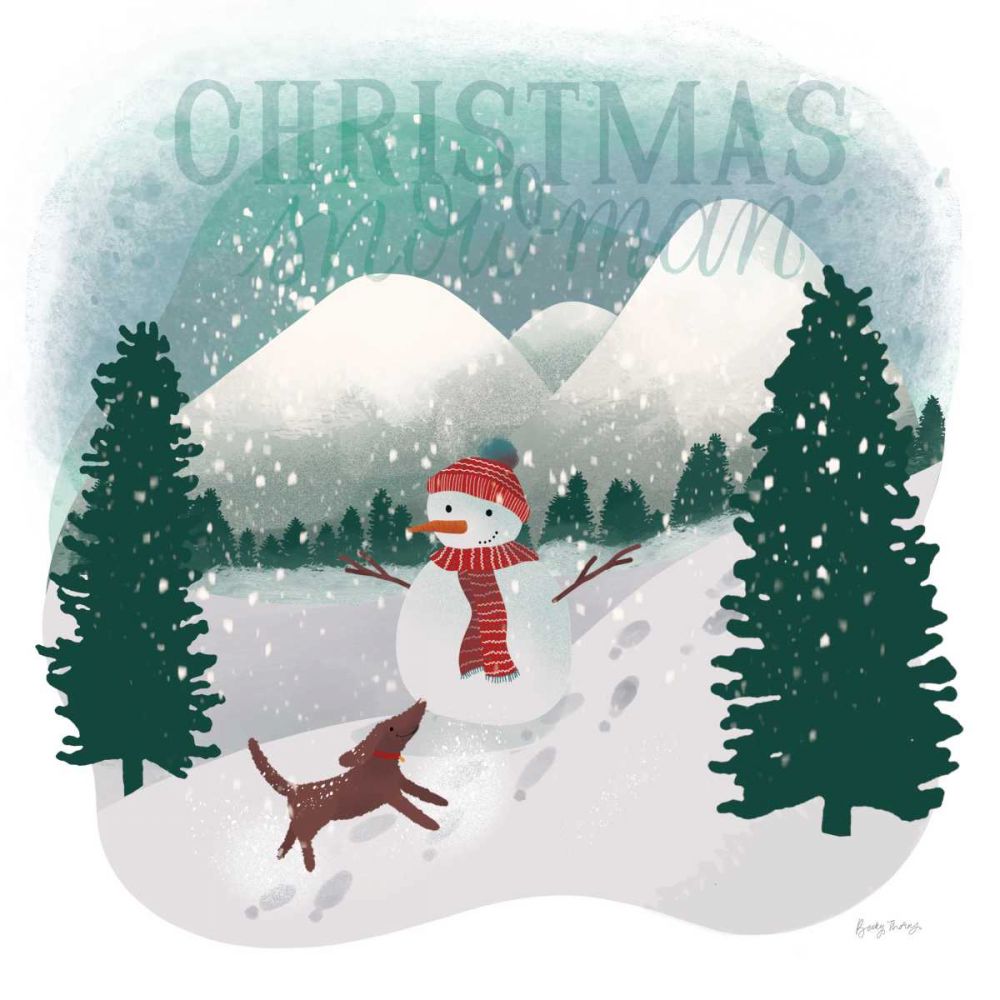 Winter Wonderland IV art print by Becky Thorns for $57.95 CAD
