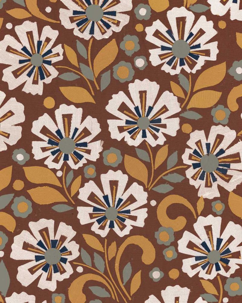 Boho Floral VI art print by Wild Apple Portfolio for $57.95 CAD