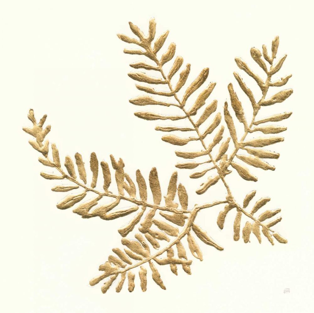 Gilded Fern II art print by Chris Paschke for $57.95 CAD