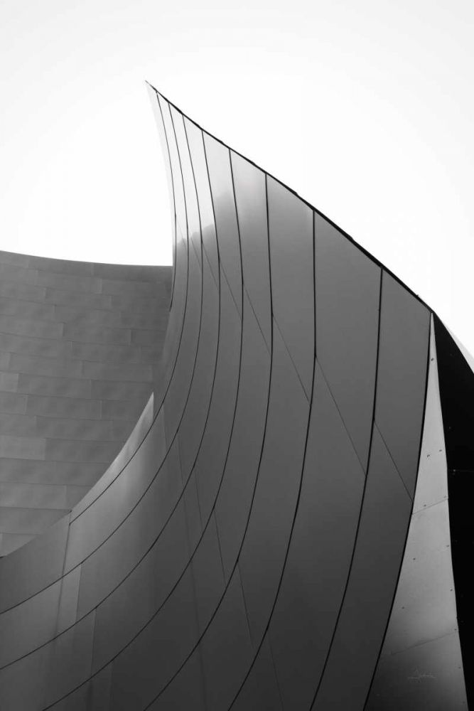 Skyscraper II BW Flipped art print by Aledanda for $57.95 CAD