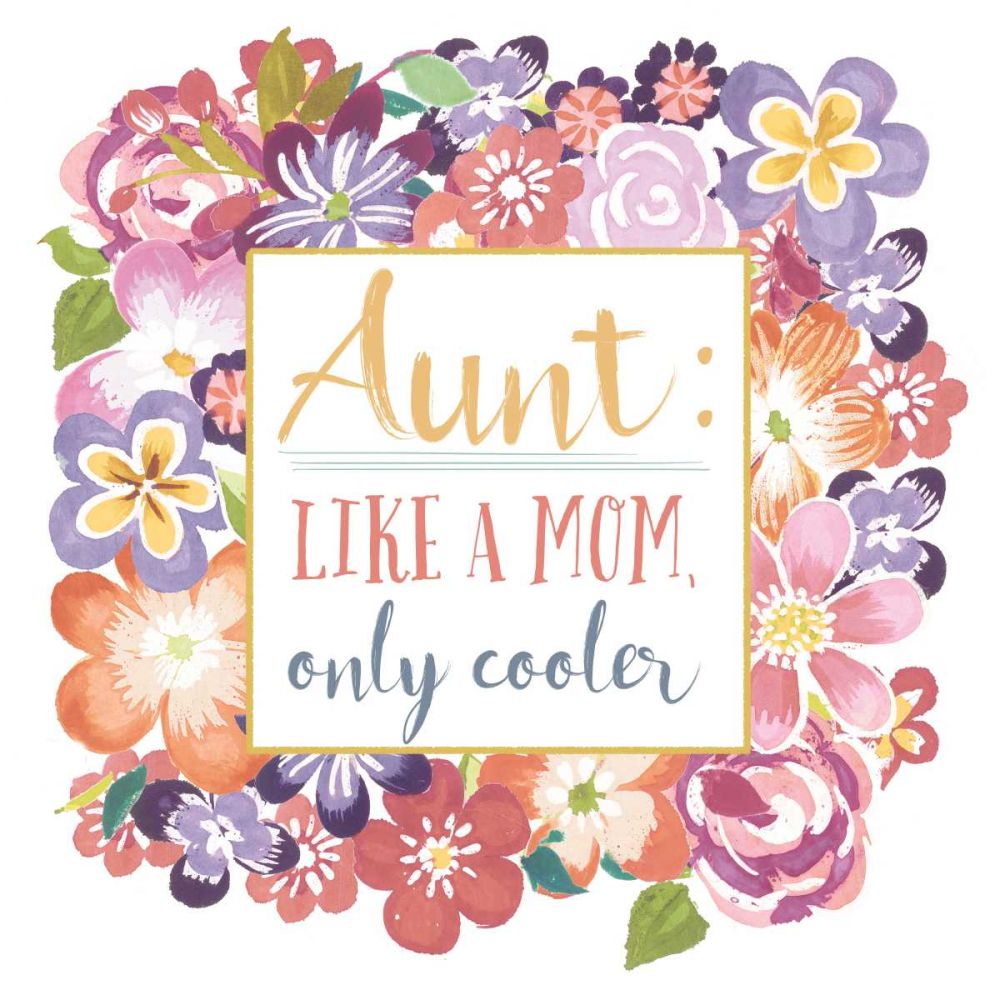 Flourish Aunt Inspiration I art print by Wild Apple Portfolio for $57.95 CAD