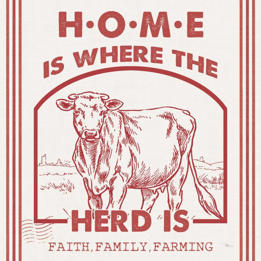 Vintage Farmhouse IV art print by Pela Studio for $57.95 CAD