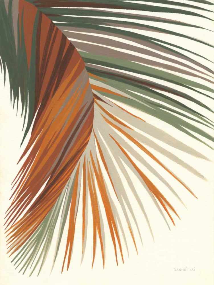 Retro Big Leaf II art print by Danhui Nai for $57.95 CAD