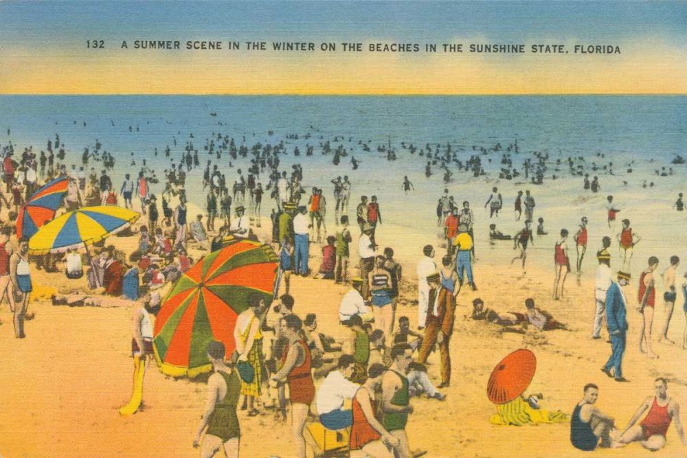 Beach Postcard IV art print by Wild Apple Portfolio for $57.95 CAD