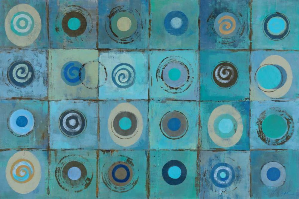 Underwater Mosaic art print by Silvia Vassileva for $57.95 CAD