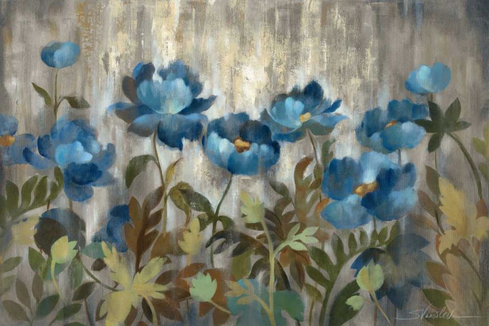 Silver and Sapphire art print by Silvia Vassileva for $57.95 CAD
