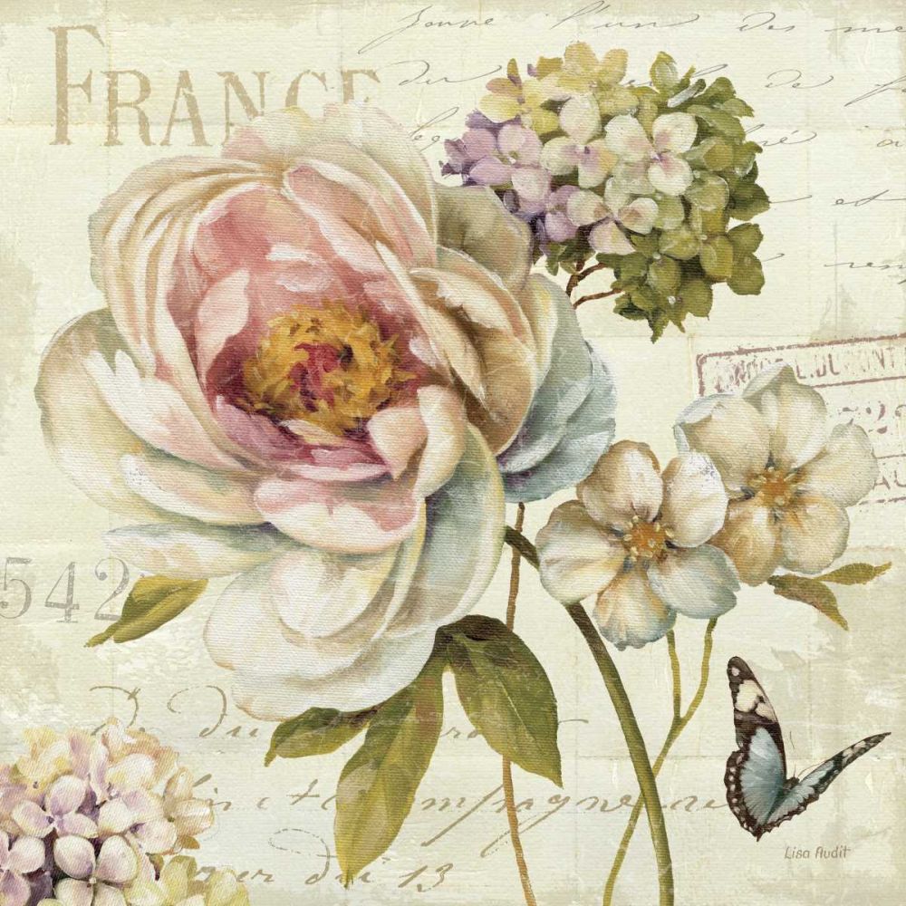 Marche de Fleurs III art print by Lisa Audit for $57.95 CAD