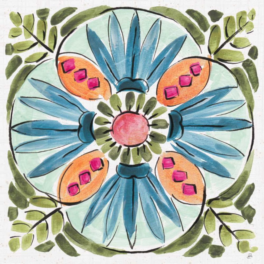 Gypsy Meadow IX art print by Daphne Brissonnet for $57.95 CAD