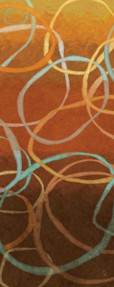 Square Dancing Circles I art print by Sarah Adams for $57.95 CAD