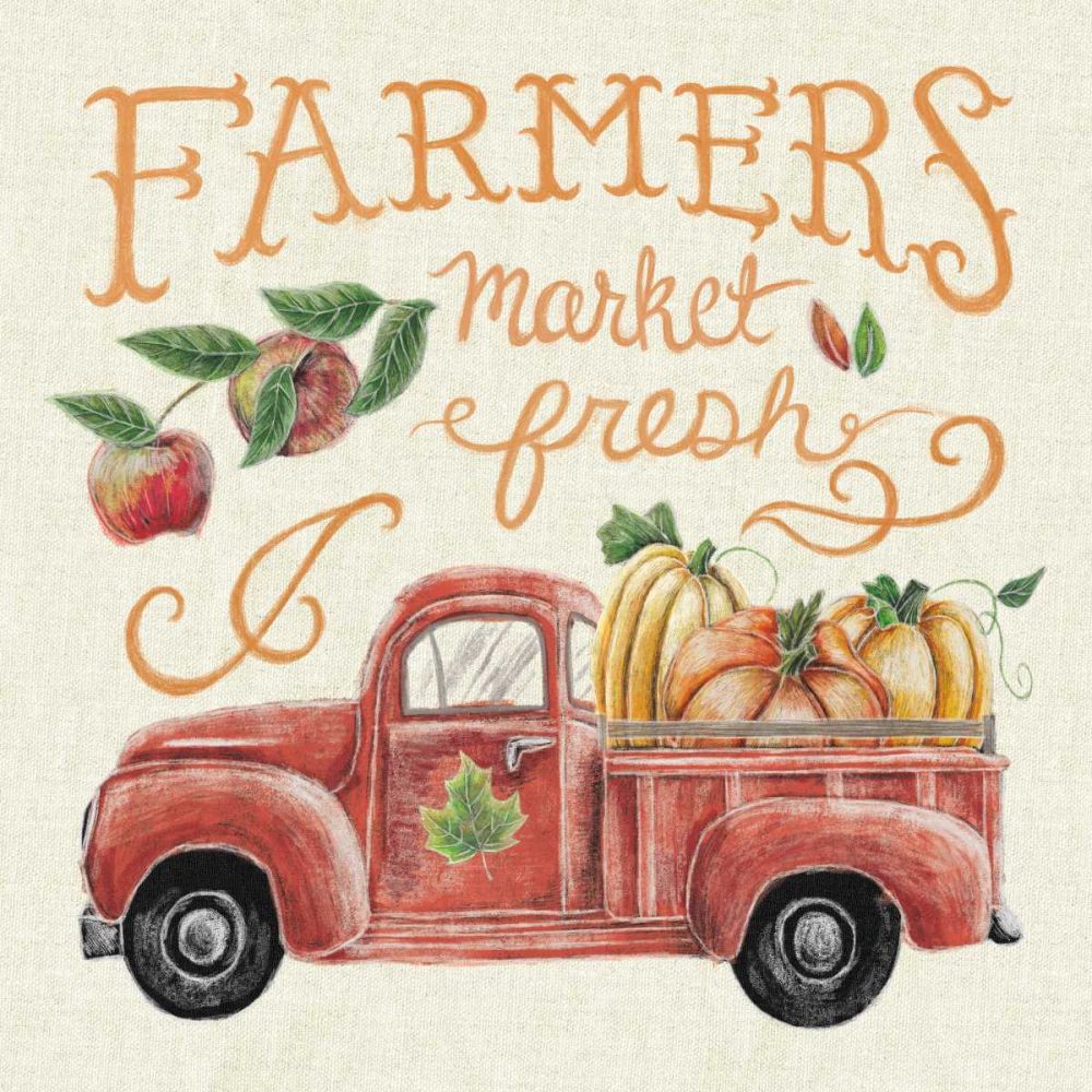 Harvest Chalk VII Linen art print by Mary Urban for $57.95 CAD