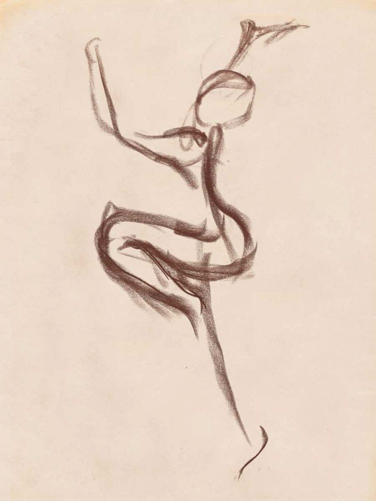 Figure Study II art print by Wild Apple Portfolio for $57.95 CAD