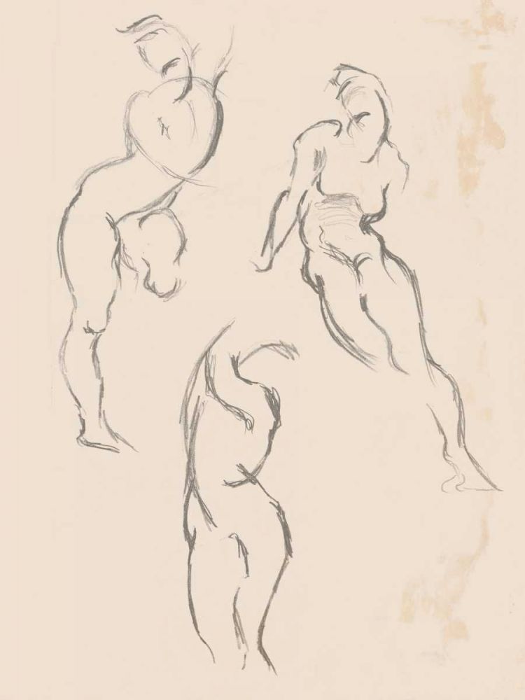 Figure Study VI art print by Wild Apple Portfolio for $57.95 CAD