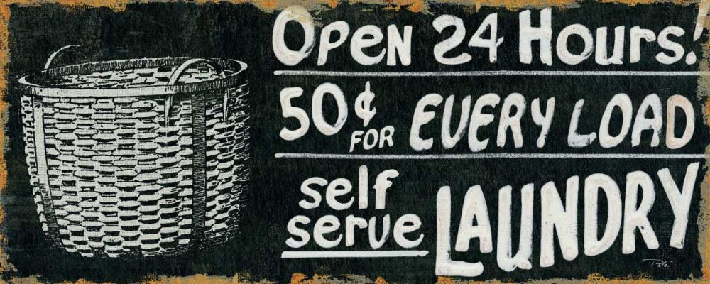 Vintage Sign II art print by Pela for $57.95 CAD